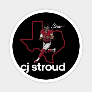 C.J. Stroud State Outline Magnet